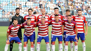 Primer once del Granada.