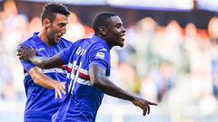 Duv&aacute;n Zapata aport&oacute; en el triunfo de la Sampdoria ante el Crotone.