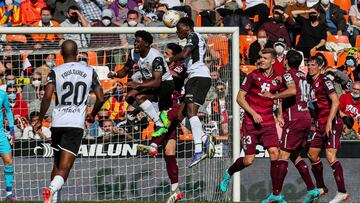 La Real empató ante el Valencia.