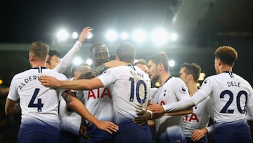 El Tottenham arrolla al Everton y afianza la tercera plaza