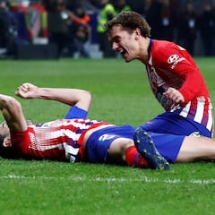 El Atleti gana con el gol del cojo