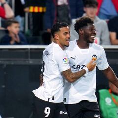 Aprobados y suspensos del Valencia: Kluivert marca y el Valencia respira