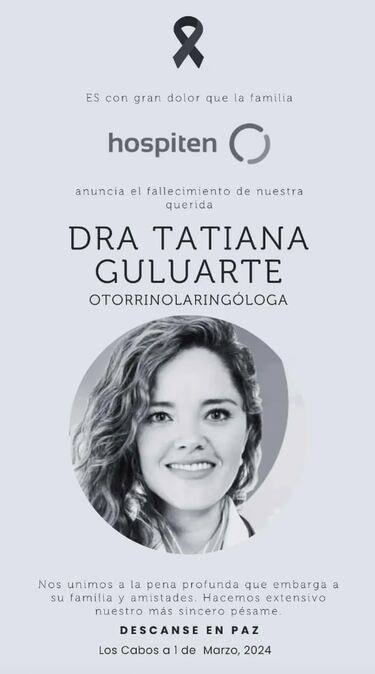 Quién fue y de que murió Tatiana Guluarte, influencer conocida como ‘Doctora Oído’