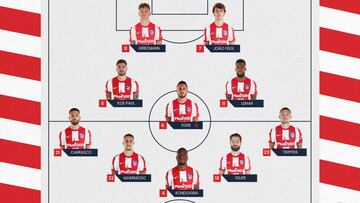 Simeone vuelve a sorprender con la alineación: pareja nueva en ataque y tres centrales