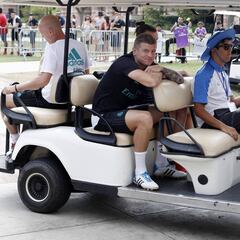 Kroos se retiró con molestias y es seria duda ante el City