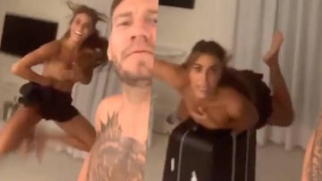 Nicklas Bendtner la vuelve a liar mostrando a su novia en topless y luego lo borra