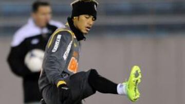 Neymar, a escena