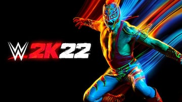 Rey Mysterio en la portada del WWE 2K22.