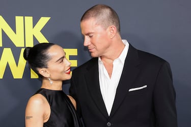Channing Tatum y Zo? Kravitz aparecen juntos por primera vez en público