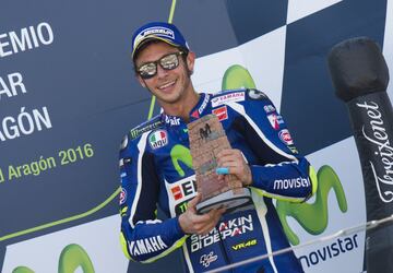 Valentino Rossi llega a uno de los tres trazados donde nunca ha conseguido vencer. Su mejor resultado es un 3º lugar en las ediciones de 2013 y 2015.