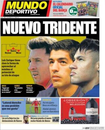 Portadas de la prensa deportiva