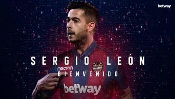 El Levante ficha a Sergio León por tres temporadas