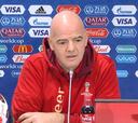 La frase de Infantino sobre la ausencia de la Roja en Rusia