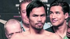 Pacquiao no quiere controles un mes antes del combate