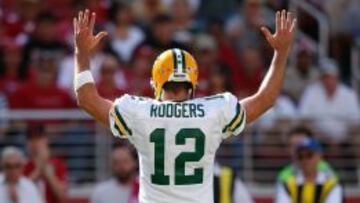 Aaron Rodgers, QB de Green Bay Packers.