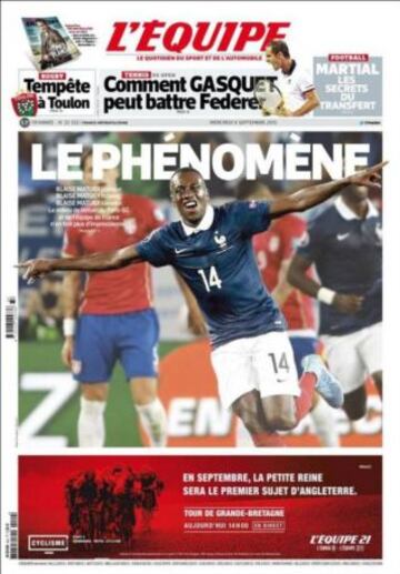 Portadas de la prensa deportiva