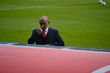 Paco Jémez ya había hecho seña obscena cuando dirigía al Rayo