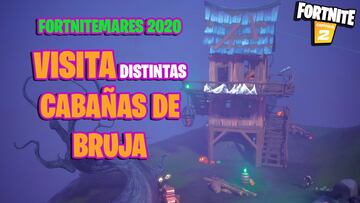 ¿Dónde están las cabañas de brujas en Fortnite? Desafíos Fortnimares 2020