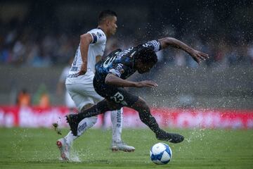 Club Universidad buscaba su cuarto triunfo consecutivo al arranque del Apertura 2018, pero el clima no estuvo de su lado. La fuerte lluvia que cayó en Ciudad Universitaria minutos antes de iniciar el juego ante Pachuca, evitó que el juego fuera como se esperaba. Al final, Tuzos se va contento con un empate sin goles en calidad de visitante.