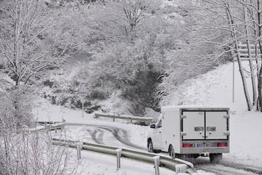 Nevadas en Asturias