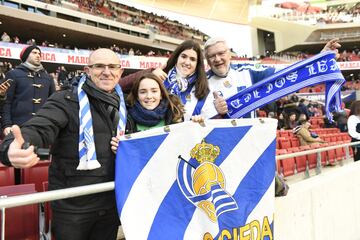 Atlético-Real Sociedad in images