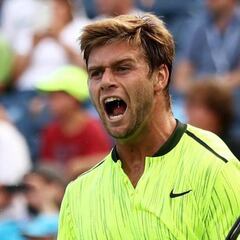 Harrison knocks fifth seed Raonic out of US Open