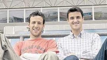 <b>INSUPERABLES. </b>Con Pulido, a la izquierda, y Tena, a la derecha, el Getafe sólo ha recibido un gol.