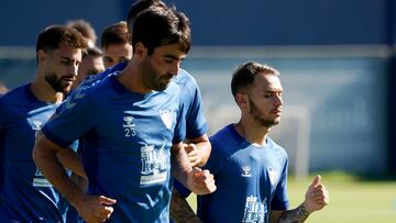 Alberto Escassi, durante un entrenamiento.