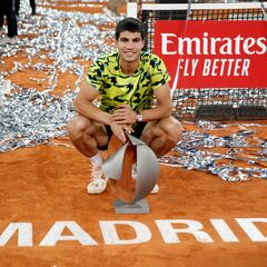 Alcaraz y su histórico doble doblete Barcelona-Madrid