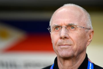 Sven-Göran Eriksson, exentrenador sueco.