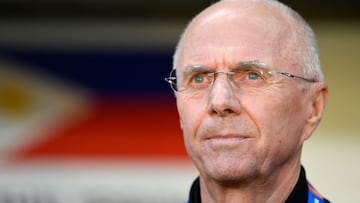 Sven-Göran Eriksson, exentrenador sueco.