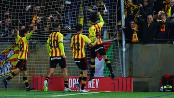 04/12/25 PARTIDO UNICO COPA DEL REY SEGUNDA RONDA
UE SANT ANDREU - CELTA DE VIGO
PRIMER GOL ALEXIS GARCIA 1-0 PRORROGA ALEGRIA