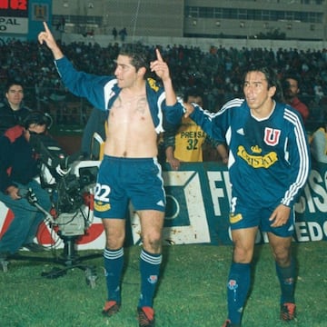 La 'Nona' fue protagonista del histórico 4-0 de la U ante Colo Colo el 8 de febrero de 2004. Jugó los noventa minutos de ese partido en el estadio Nacional.