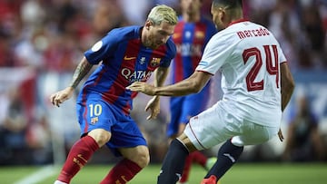 Sevilla vs Barcelona en directo online, partido de ida de la Supercopa de España