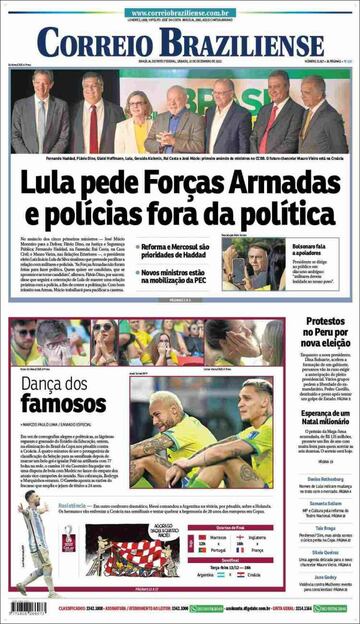 &Acab車 el baile*, &Caos*... las portadas tras el fracaso de Brasil
