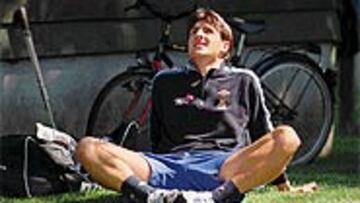 <b>ESPERANZADO</b>. Manolo Pérez no descarta que su actual equipo dé la sorpresa y se imponga a los de Juande Ramos el próximo miércoles.