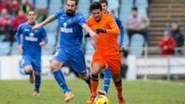 El Getafe le echa coraje y le iguala un 0-2 a la Real