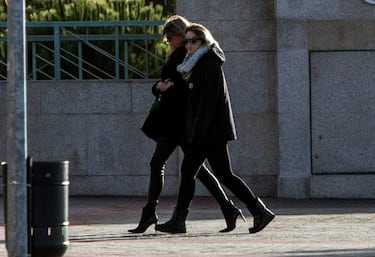 La hija de Guti da el último adiós a su amiga Diana Quer