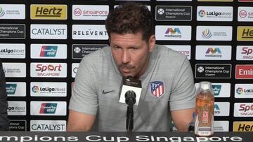 Simeone: "Ahora hay que ir formando a los jóvenes"