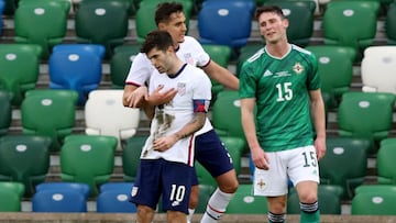 Northern Ireland 1-2 USA: Reyna, Pulisic goals earn visitors friendly win