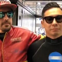 Fernando Alonso, el misterioso imitador de Rodney Sandstorm