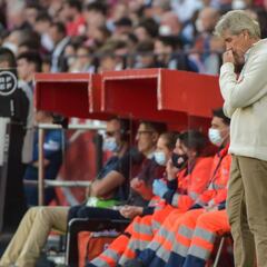 Pellegrini: "Hicimos un primer tiempo del derbi muy falso"