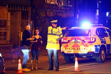 Las imágenes de la evacuación del Manchester Arena