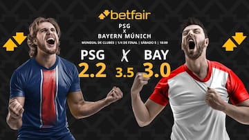 PSG vs. Bayern Múnich: horario, dónde ver, pronósticos y cuadro