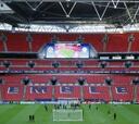 Los finalistas de la Champions League entrenan en Wembley