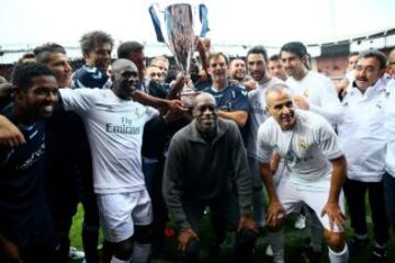 Laureus All Stars-Leyendas del Real Madrid en imágenes