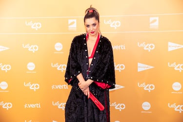 Lola Índigo asiste al festival LOS40 Primavera Pop en el WiZink Center de Madrid el 17 de mayo de 2019.