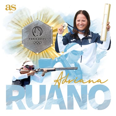 Adriana Ruano, la gimnasta que ganó el oro con un rifle