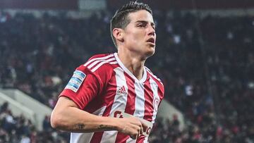 Olympiacos - Panathinaikos: TV, horario y cómo ver online a James Rodríguez