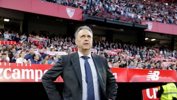 Joaquín Caparrós takes charge of his second game since replacing Vincenzo Montella in the Sevilla dugout.